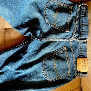 Blue Levis 34x32 slim fit